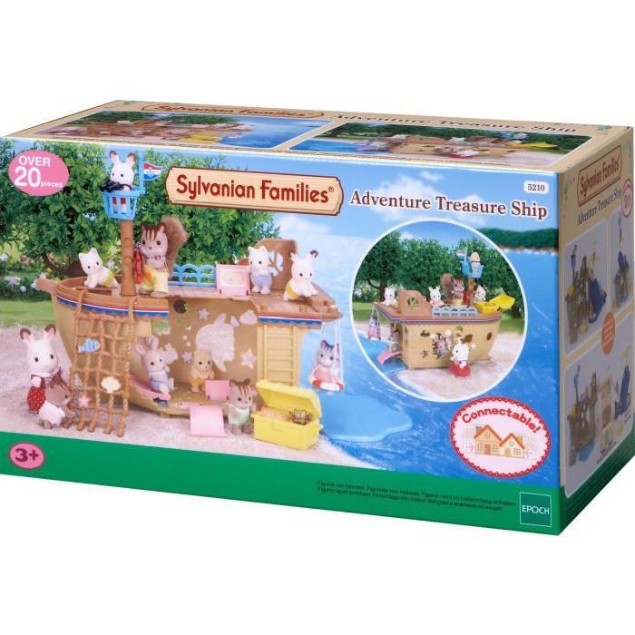 SYLVANIAN FAMILIES Bateau Chasse au Trésor