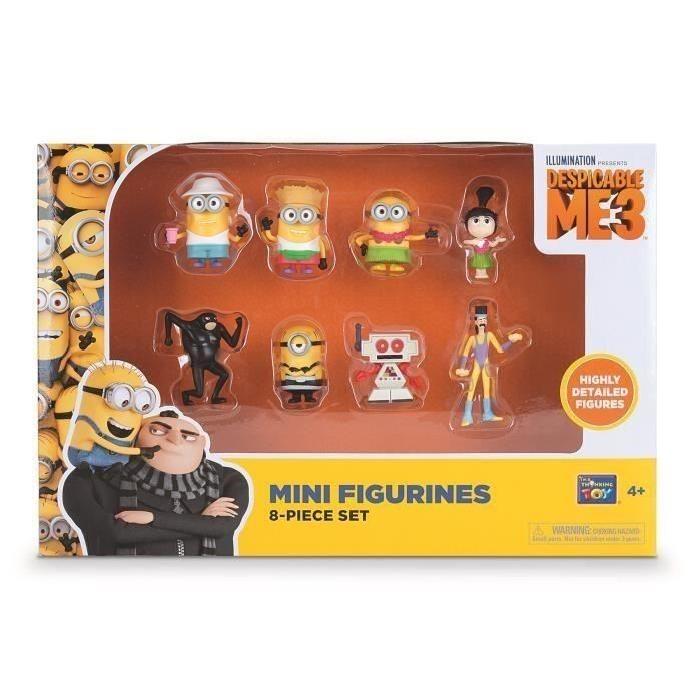 MINIONS - Coffret 8 Figurines