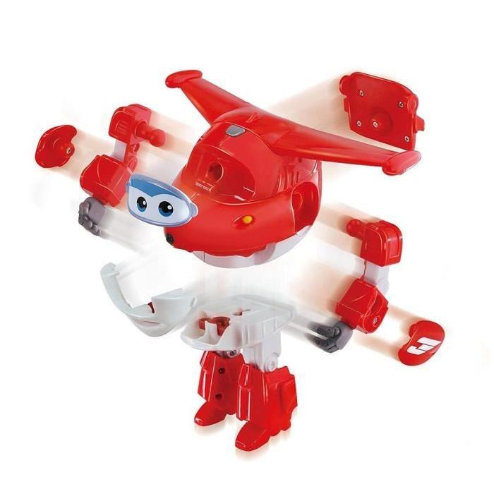 SUPER WINGS Avion Transformable parlant Figurine - Jett