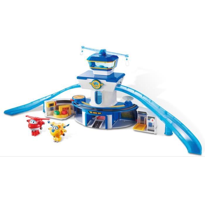 SUPER WINGS Aéroport Aire de Jeux - Avec la figurine Jett et Donnie