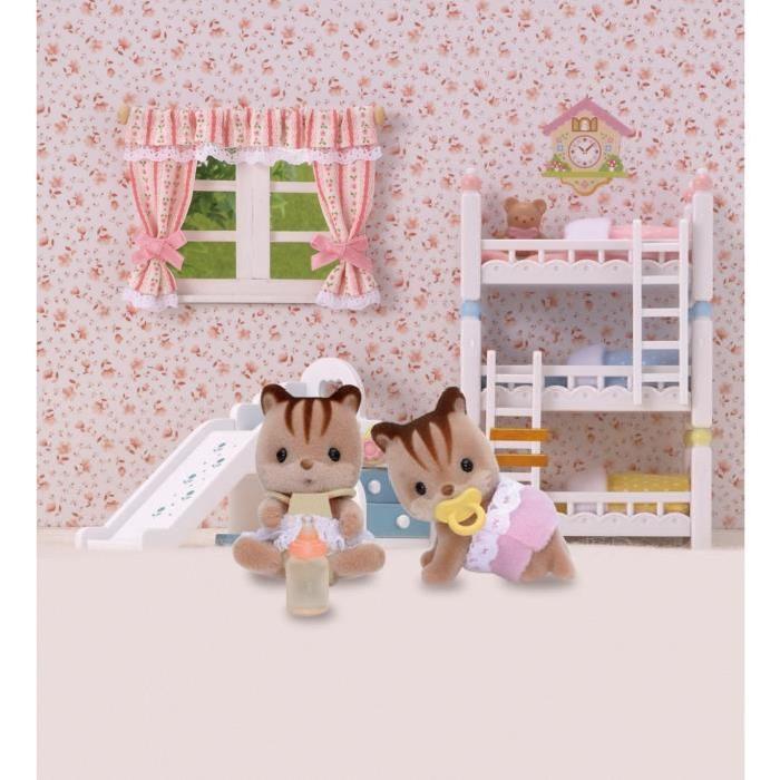 SYLVANIAN FAMILIES 3218 Jumeaux Ecureuils Roux