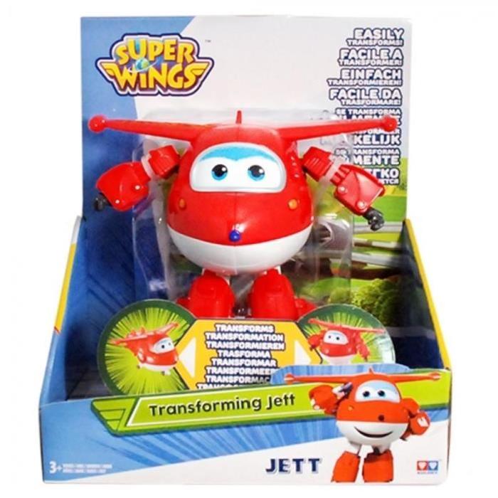 SUPER WINGS Avion transformable Figurine - Assortiment