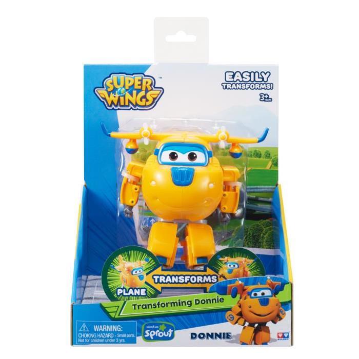 SUPER WINGS Avion transformable Figurine - Assortiment