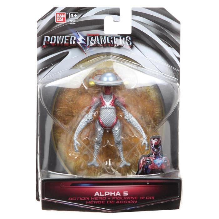 POWER RANGERS Mini Moto RAPTOR 12cm - Alpha 5 Gris