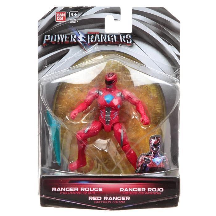 POWER RANGERS Mini Moto RAPTOR 12cm - Rouge