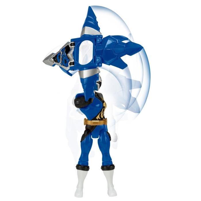 POWER RANGERS - Figurine Armure 12cm Ninja Steel Bleu