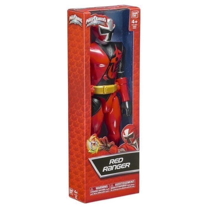 POWER RANGERS - Figurine 30cm Ninja Steel Rouge