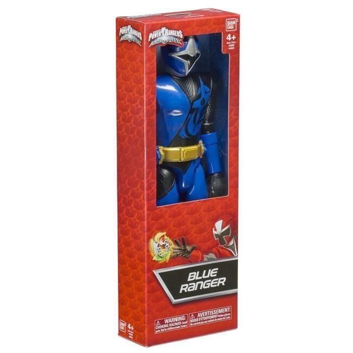 POWER RANGERS - Figurine 30cm Ninja Steel Bleu