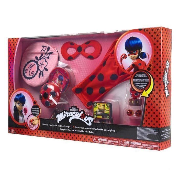 MIRACULOUS - Multipack Deviens Marinette & Ladybug + téléphone magique