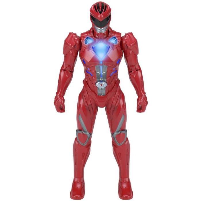 POWER RANGERS Figurine a Fonction lumineuse 18cm - Rouge