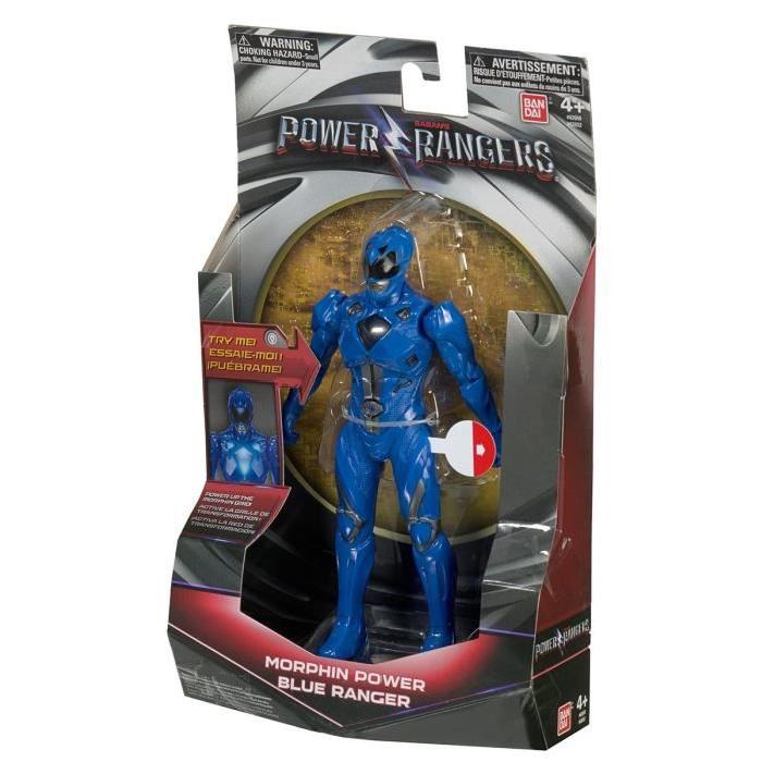 POWER RANGERS Figurine a Fonction lumineuse 18cm - Bleu