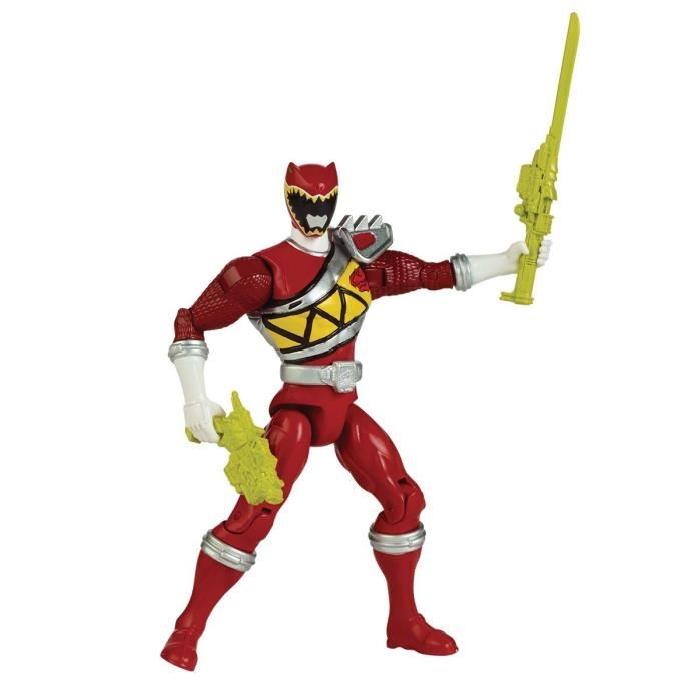 POWER RANGERS Figurine Dino Super Charge 12 cm - Ranger Rouge