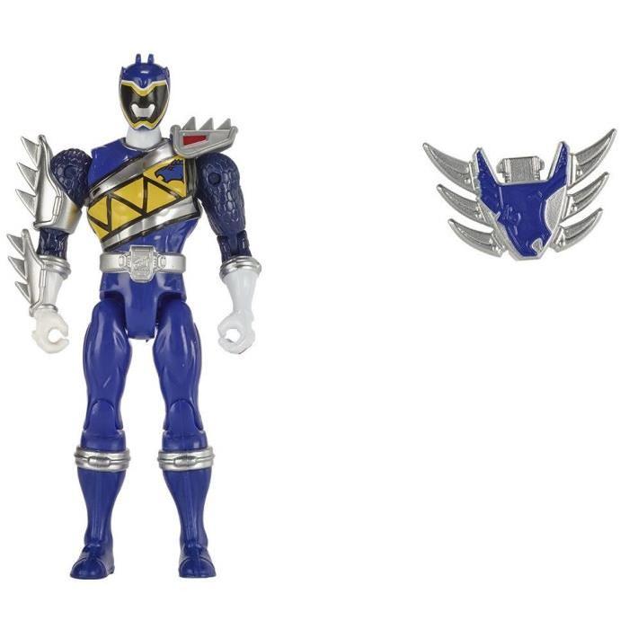 POWER RANGERS Figurine Dino Super Charge 12 cm - Ranger bleu mode dino