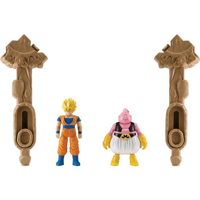 DRAGON BALL Goku et Boo Figurine Set de combat mini battle (2 figurines/2 socles)