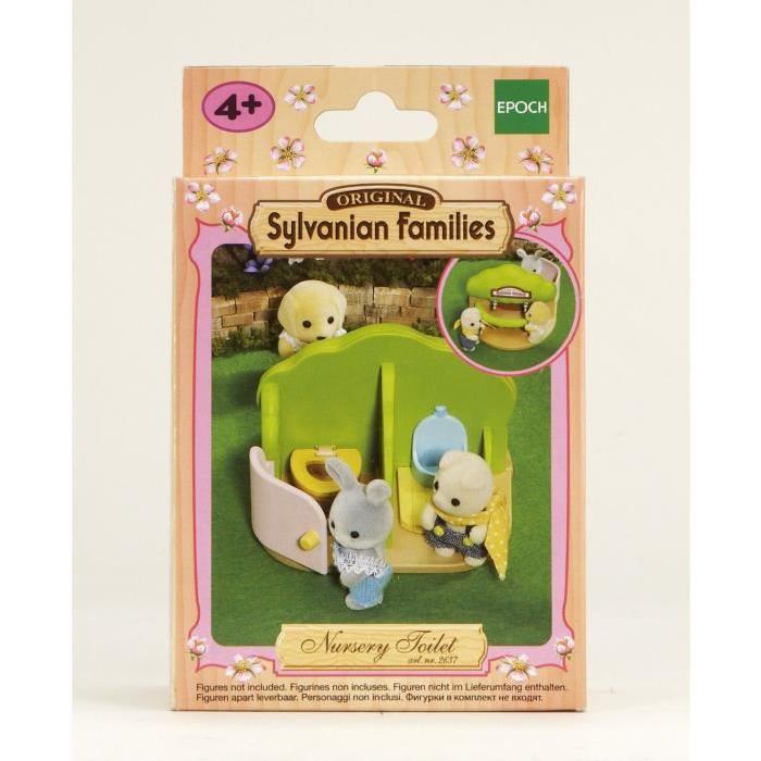 SYLVANIAN FAMILIES 4720 Toilettes lavabo de la creche