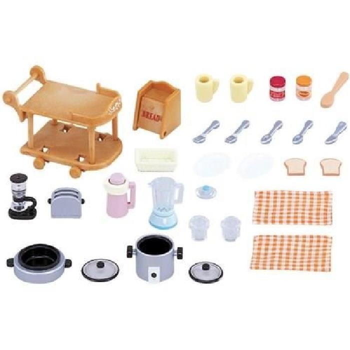 SYLVANIAN FAMILIES 5090 Batterie de cuisine