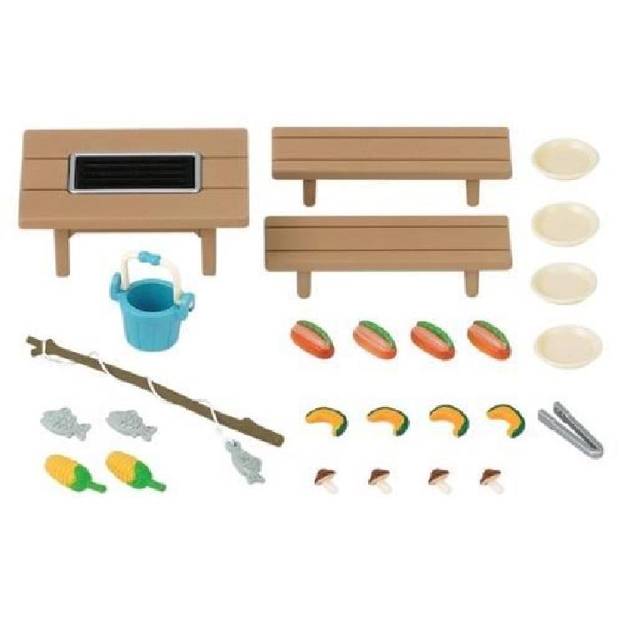 SYLVANIAN FAMILIES 2820 Set barbecue du pecheur