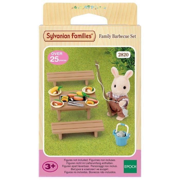 SYLVANIAN FAMILIES 2820 Set barbecue du pecheur