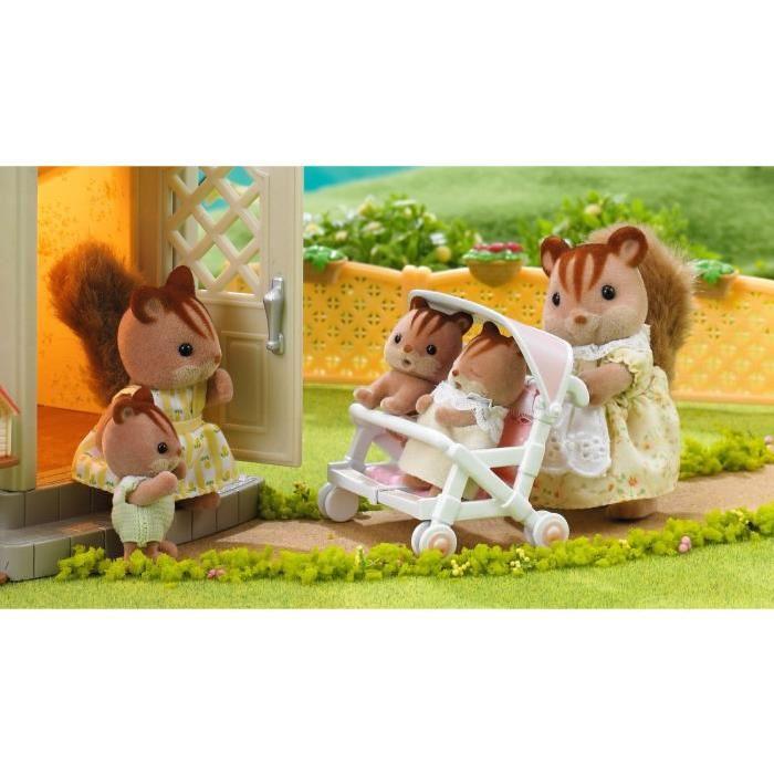 SYLVANIAN FAMILIES 2920 Poussette Double