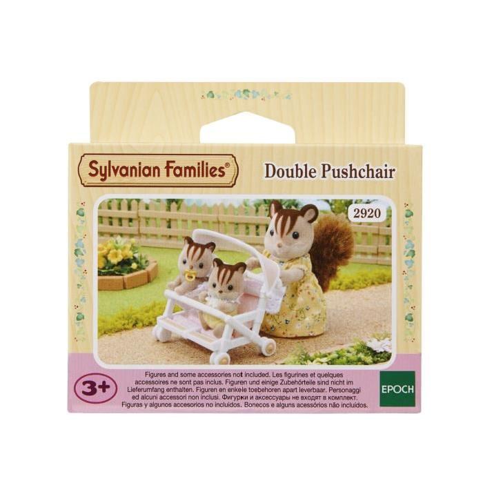 SYLVANIAN FAMILIES 2920 Poussette Double