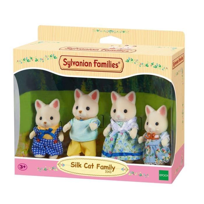 SYLVANIAN FAMILIES 4175 Famille Chat Soie