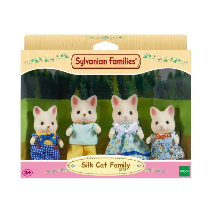 SYLVANIAN FAMILIES 4175 Famille Chat Soie