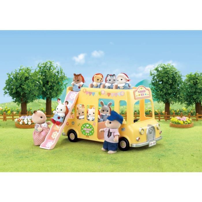 SYLVANIAN FAMILIES 5275 Bus creche a 2 étages