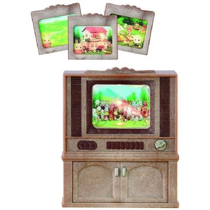 SYLVANIAN FAMILIES 4264 Meuble Télévision Couleur