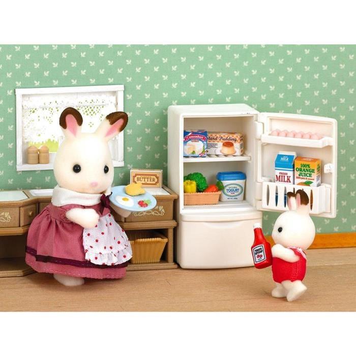 SYLVANIAN FAMILIES 3566 Set réfrigerateur