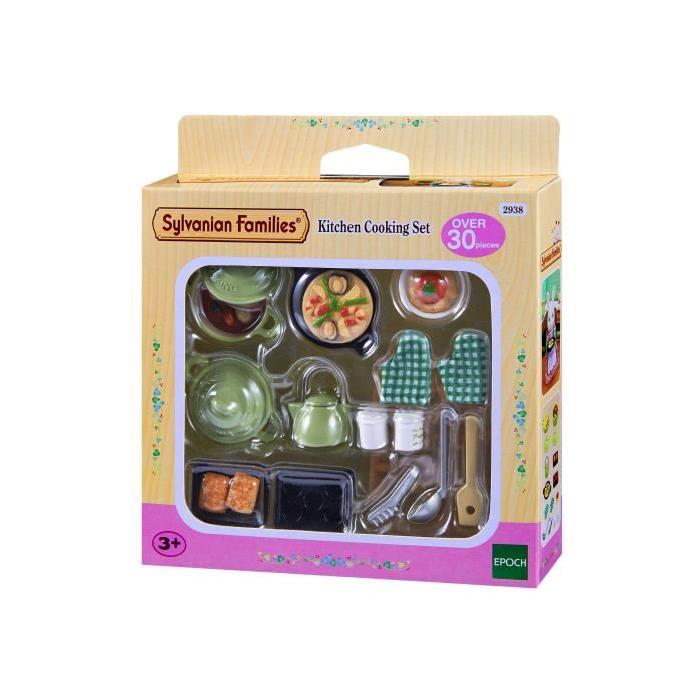 SYLVANIAN FAMILIES 2938 Set Ustensiles De Cuisine