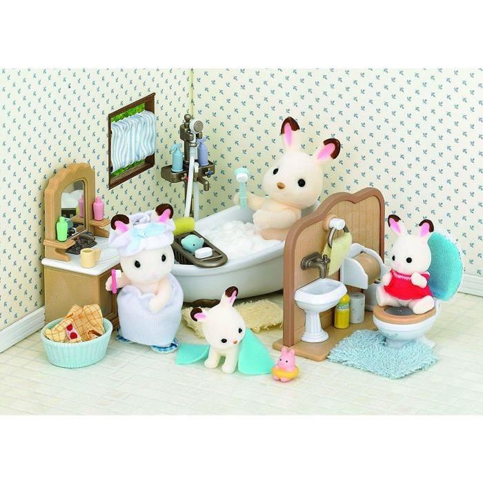 SYLVANIAN FAMILIES 2952 Set De Salle De Bains