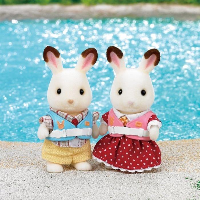 SYLVANIAN FAMILIES 2883 Set canoë