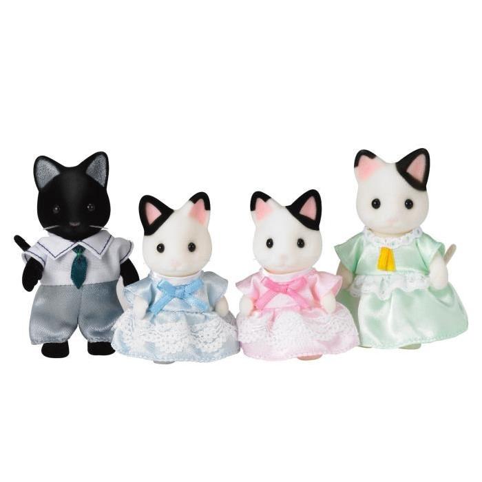 SYLVANIAN FAMILIES Famille Chat Bicolore