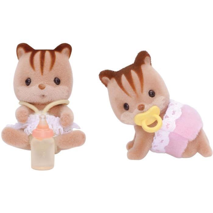 SYLVANIAN FAMILIES 3218 Jumeaux Ecureuils Roux