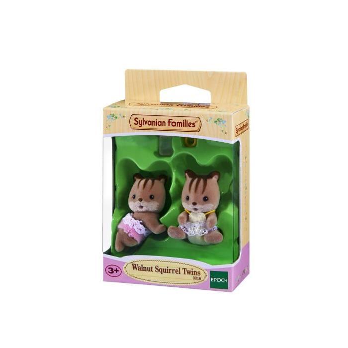 SYLVANIAN FAMILIES 3218 Jumeaux Ecureuils Roux