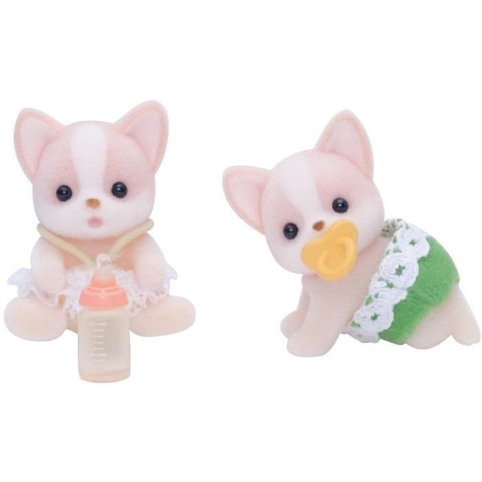 SYLVANIAN FAMILIES 3242 Jumeaux Chihuahua