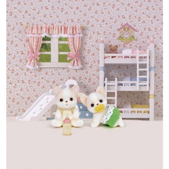 SYLVANIAN FAMILIES 3242 Jumeaux Chihuahua