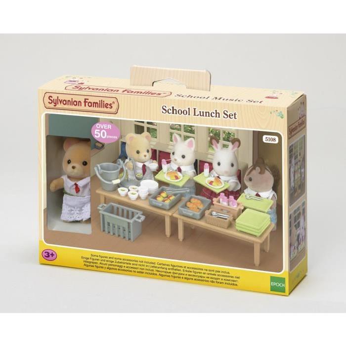 SYLVANIAN FAMILIES 5108 Set Déjeuner Scolaire