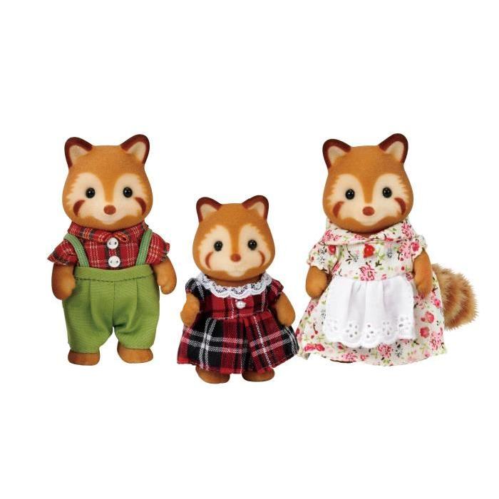 SYLVANIAN FAMILIES 5215 Famille Panda Roux