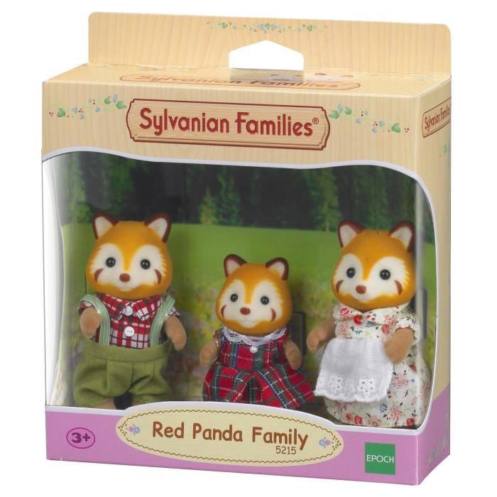 SYLVANIAN FAMILIES 5215 Famille Panda Roux