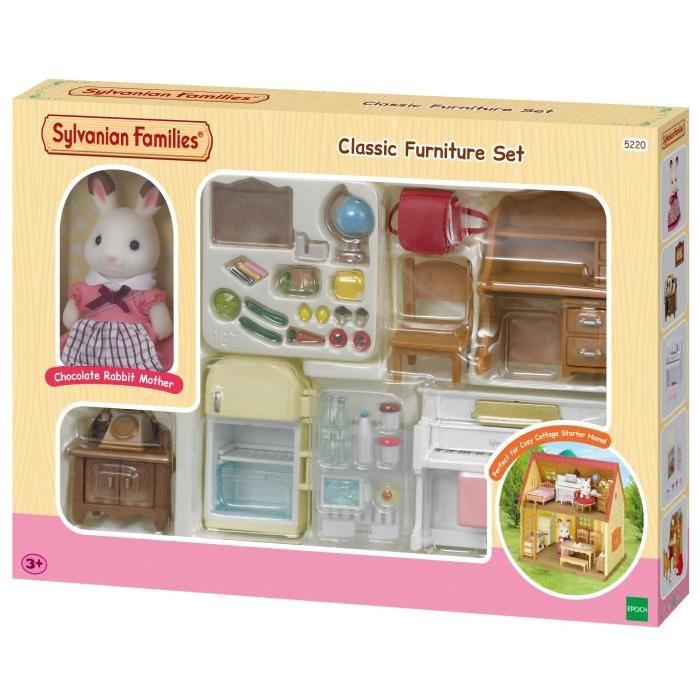 SYLVANIAN FAMILIES 5220 Set Ameublement Et Figurine Pour Cottage