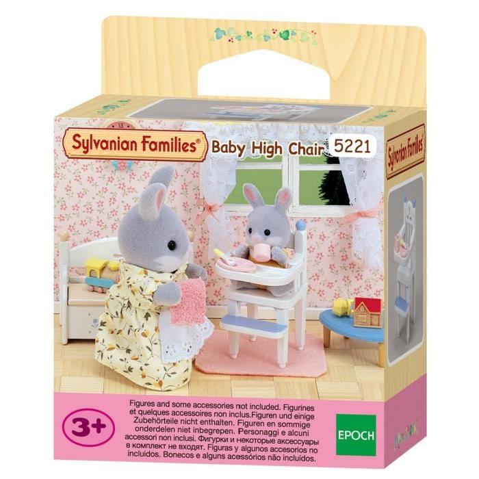 SYLVANIAN FAMILIES 5221 Chaise Haute Pour Bébé