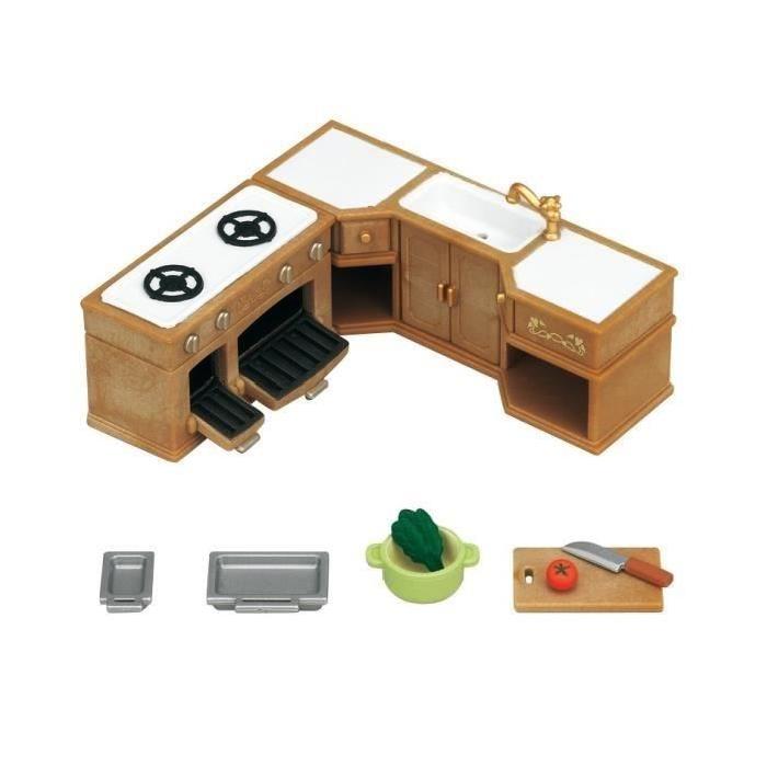 SYLVANIAN FAMILIES 5222 Cuisine Amenagée