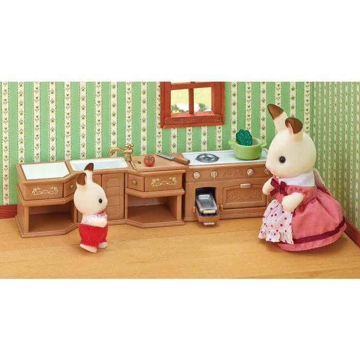 SYLVANIAN FAMILIES 5222 Cuisine Amenagée