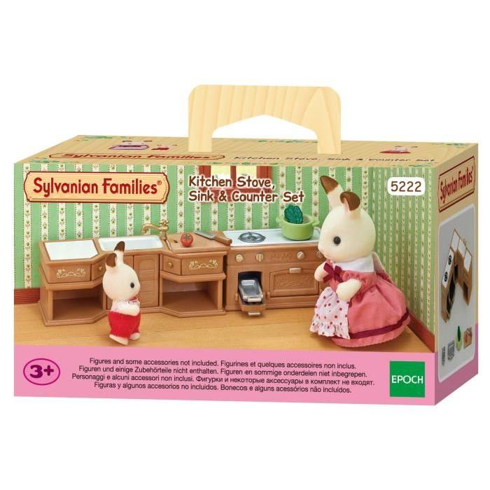 SYLVANIAN FAMILIES 5222 Cuisine Amenagée