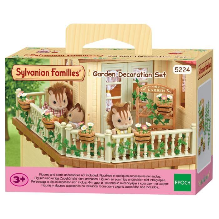 SYLVANIAN FAMILIES 5224 Set De Décoration Florale Et Jardinieres