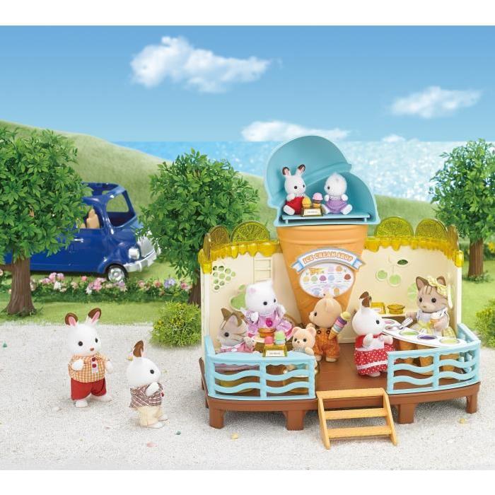 SYLVANIAN FAMILIES 5228 Glacier De La Plage Et Figurine