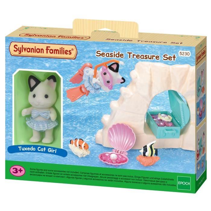 SYLVANIAN FAMILIES 5230 Chasse Au Tresor Aquatique Et Figurine