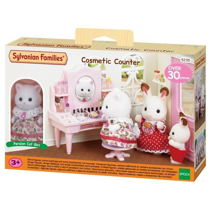 SYLVANIAN FAMILIES 5235 Table De Maquillage Et Figurine