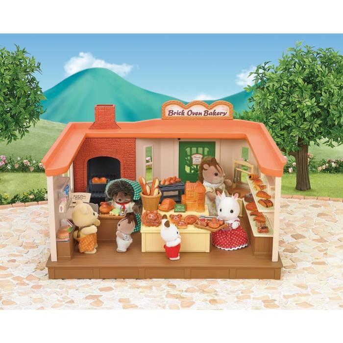 SYLVANIAN FAMILIES 5237 Boulangerie Traditionnelle Et Figurine